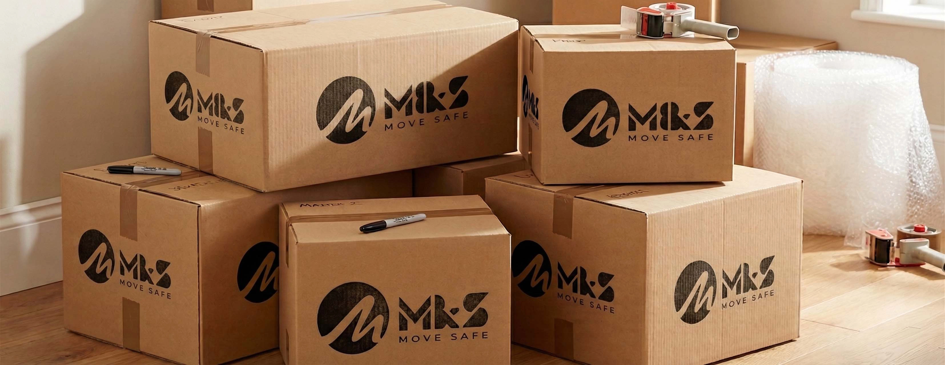 Expert Packing Service | Removals Liverpool Professional removals Liverpool moving boxes ready for a house move